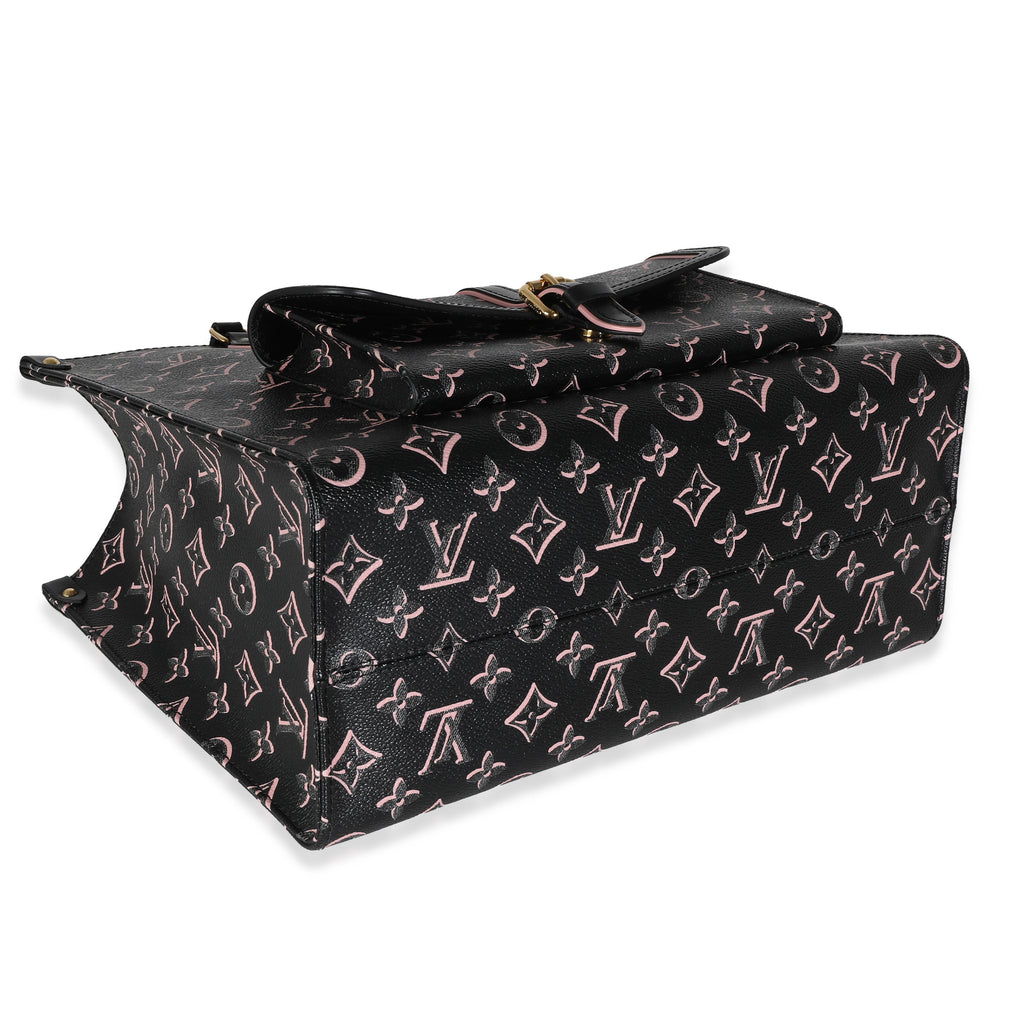 Louis Vuitton Black Monogram Canvas Fall For You Onthego MM