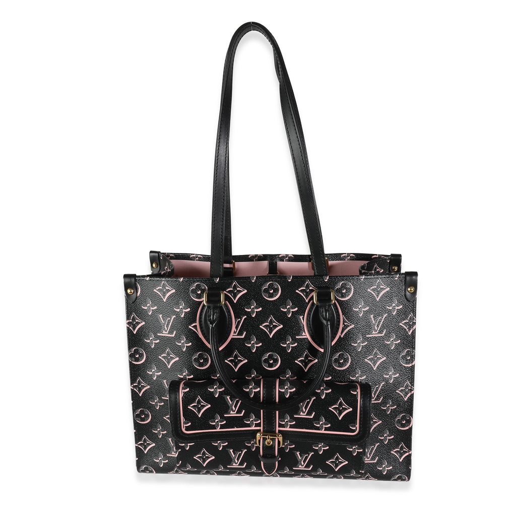 Louis Vuitton Black Monogram Canvas Fall For You Onthego MM