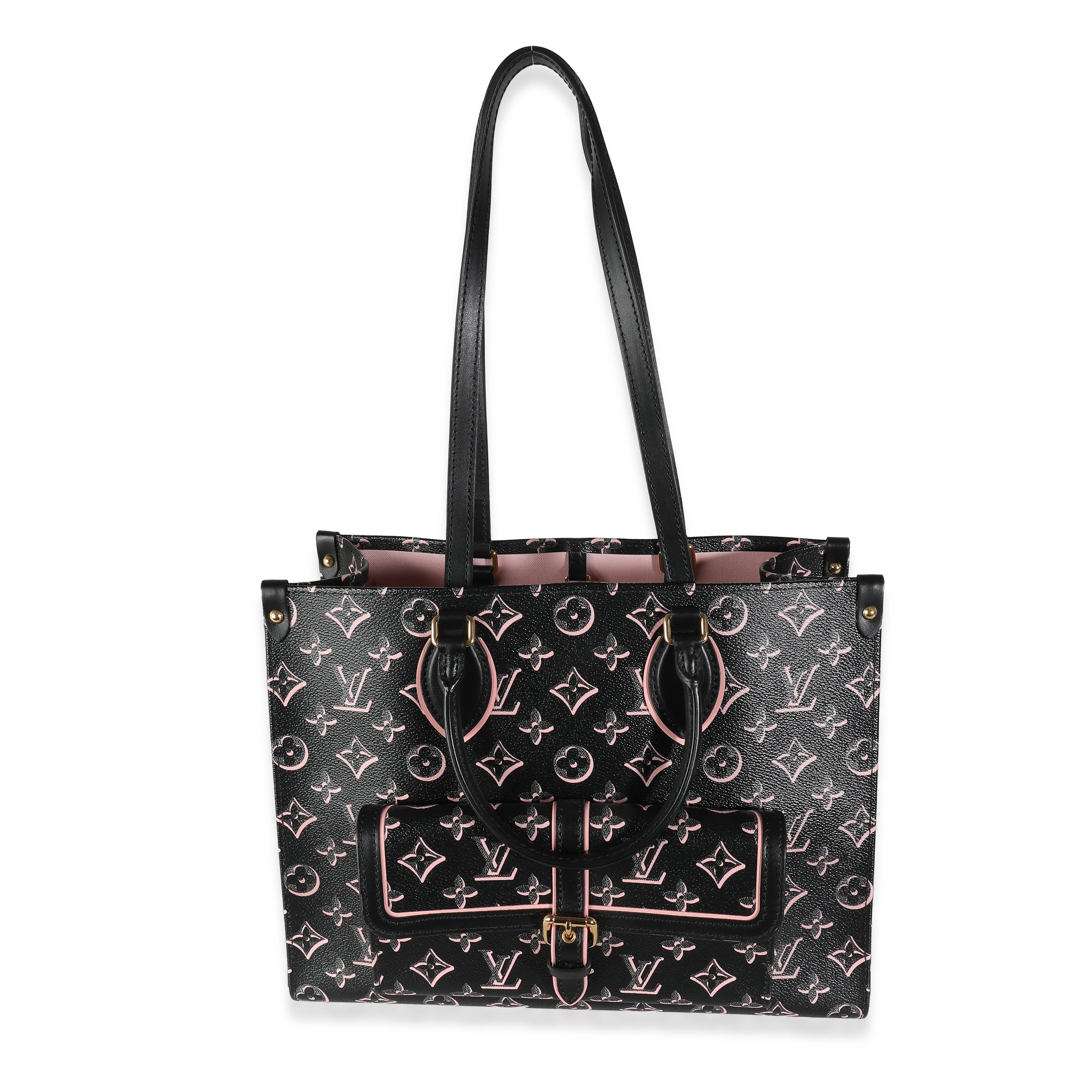 Louis Vuitton Black Monogram Canvas Fall For You Onthego MM