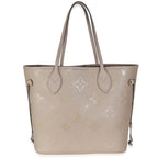 Louis Vuitton Tourterelle Giant Empreinte Monogram Neverfull MM