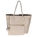 Louis Vuitton Tourterelle Giant Empreinte Monogram Neverfull MM