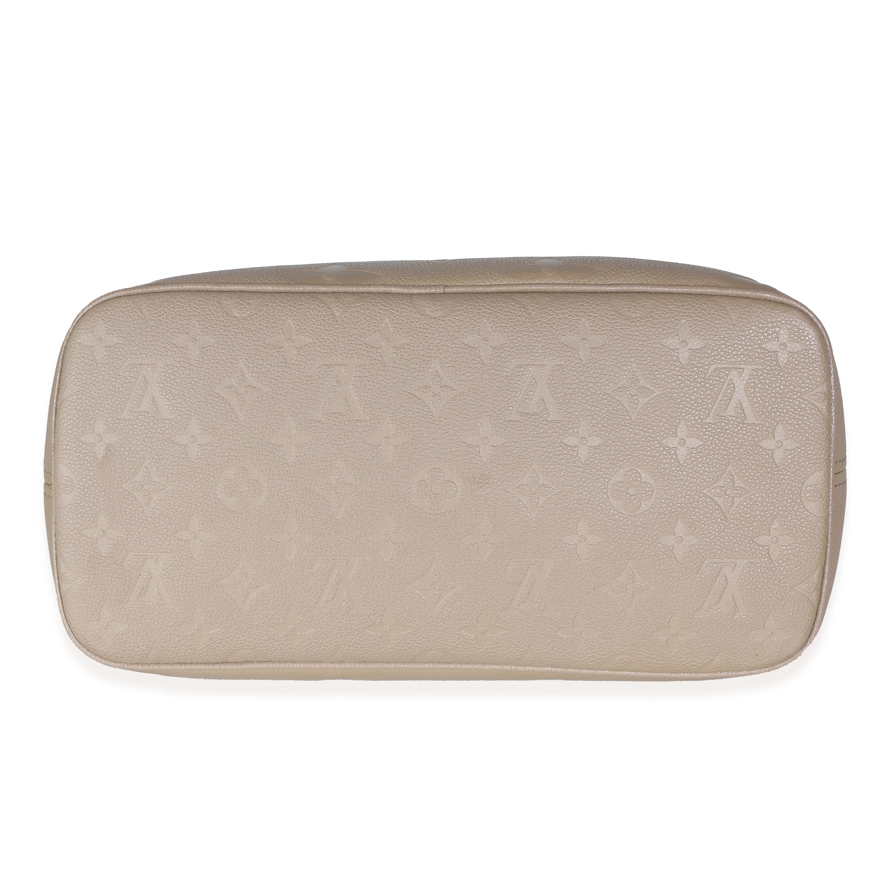 Louis Vuitton Tourterelle Giant Empreinte Monogram Neverfull MM
