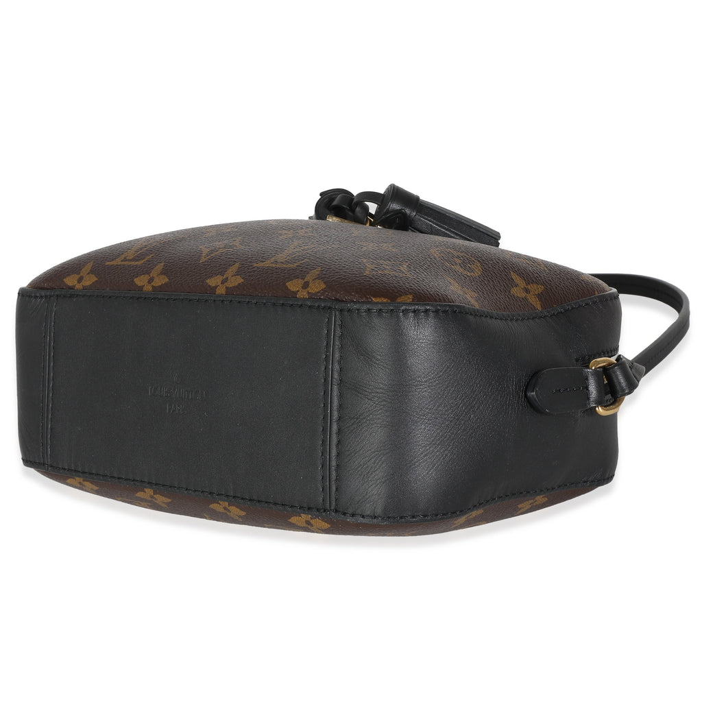 Louis Vuitton Black Monogram Canvas Saintonge