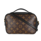 Louis Vuitton Black Monogram Canvas Saintonge