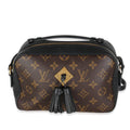 Louis Vuitton Black Monogram Canvas Saintonge