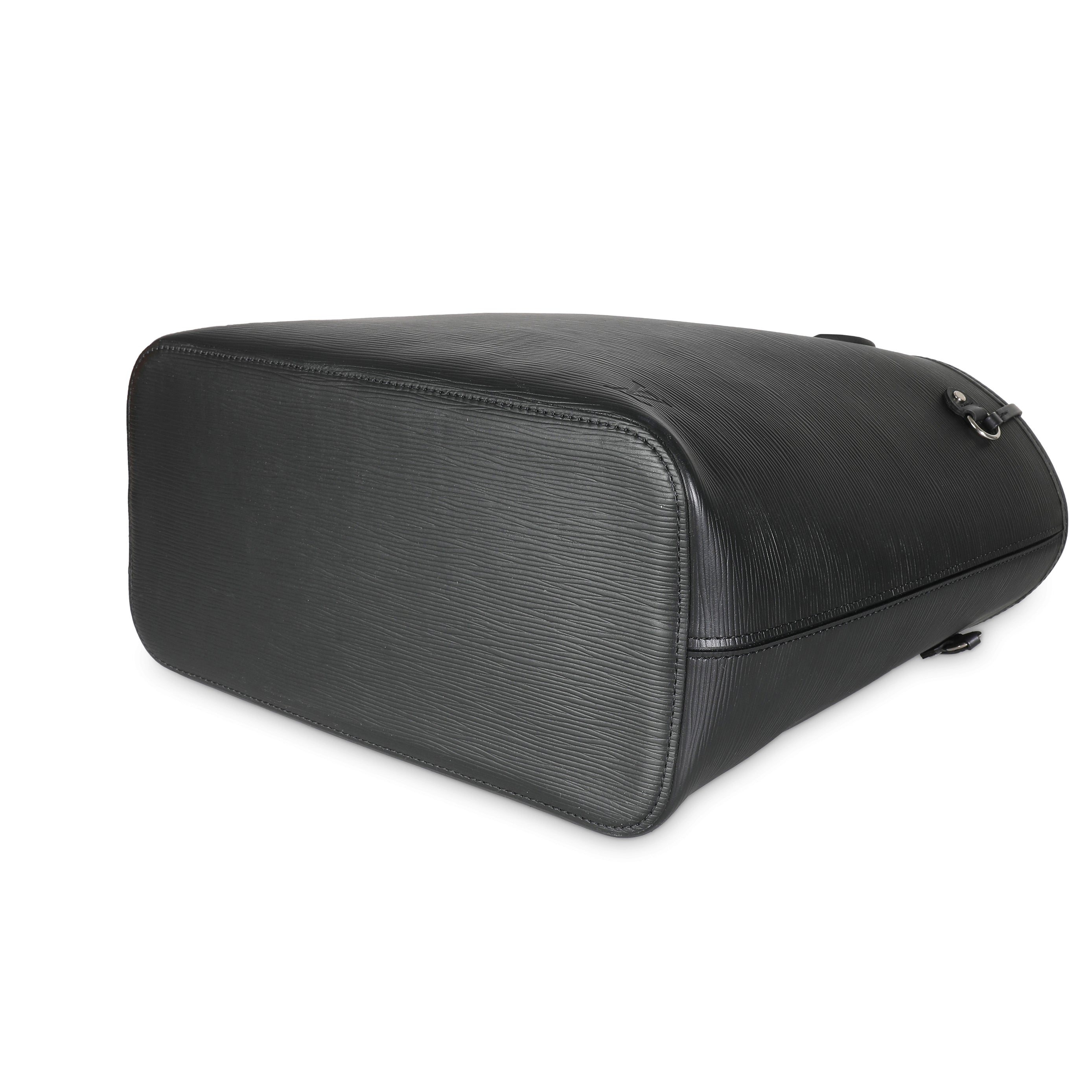 Louis Vuitton Black Epi Neverfull MM