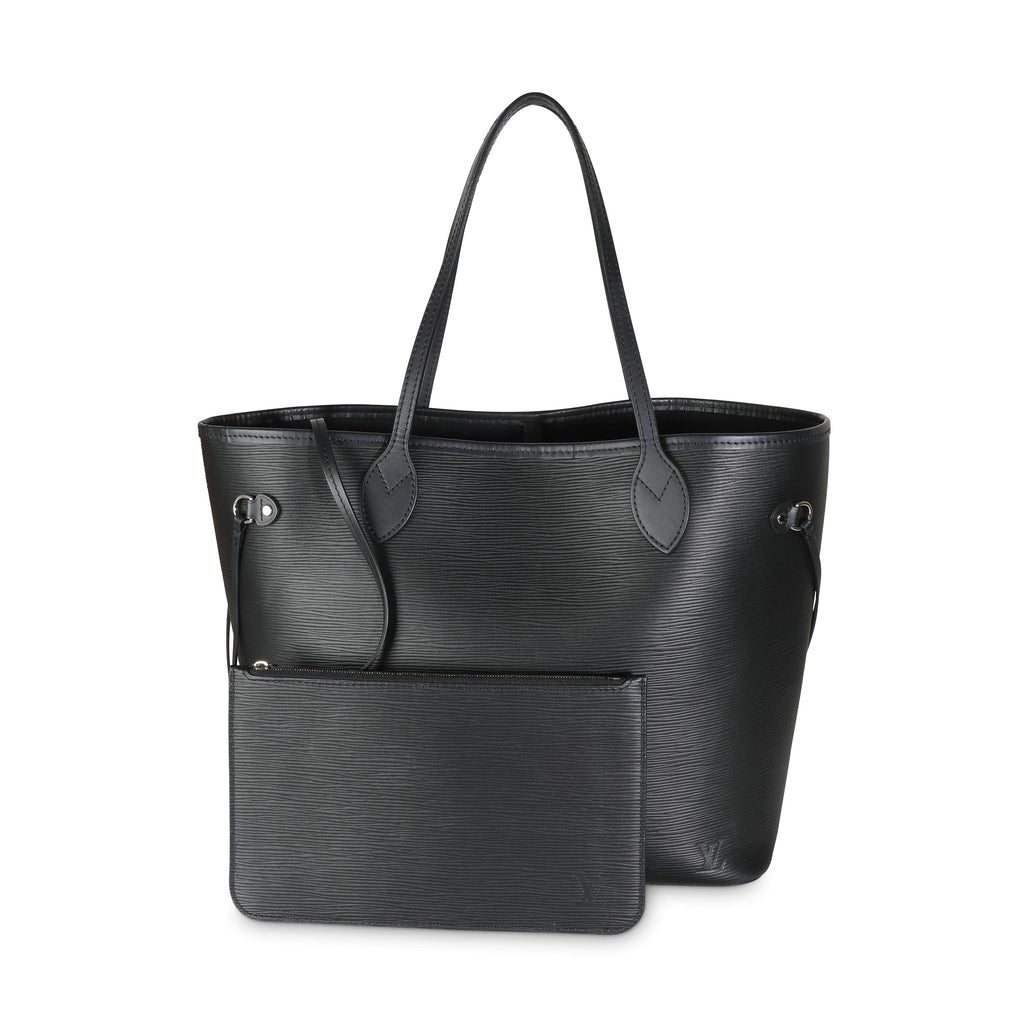 Louis Vuitton Black Epi Neverfull MM