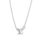 Louis Vuitton Idylle Blossom Necklace in 18k White Gold 0.03 CTW