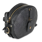 Louis Vuitton Black Empreinte Boite Chapeau Souple MM