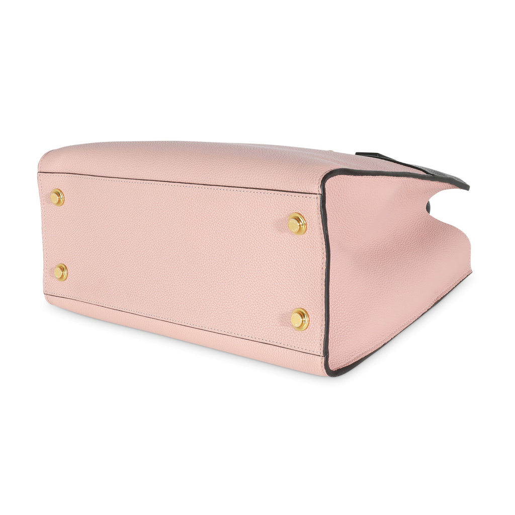 Louis Vuitton Black Magnolia Taurillon City Steamer PM