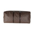 Louis Vuitton Damier Ebene Canvas Keepall Bandouliere 55