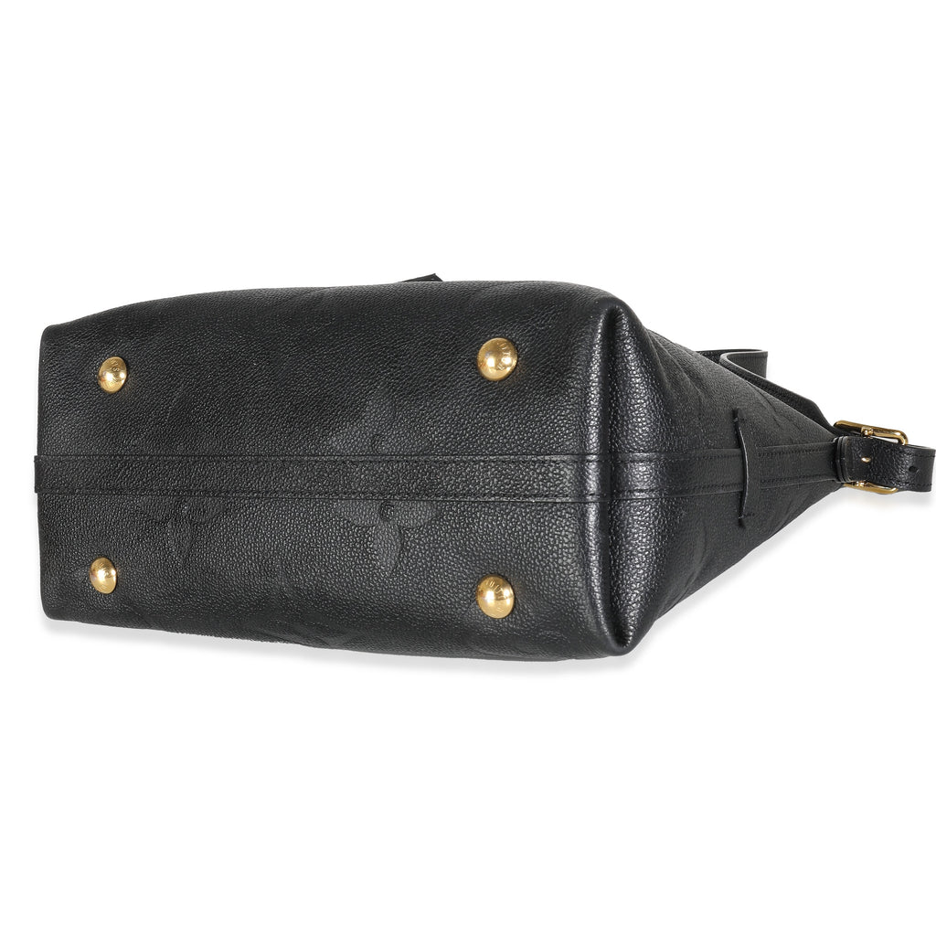Louis Vuitton Black Giant Monogram Empreinte Carryall PM