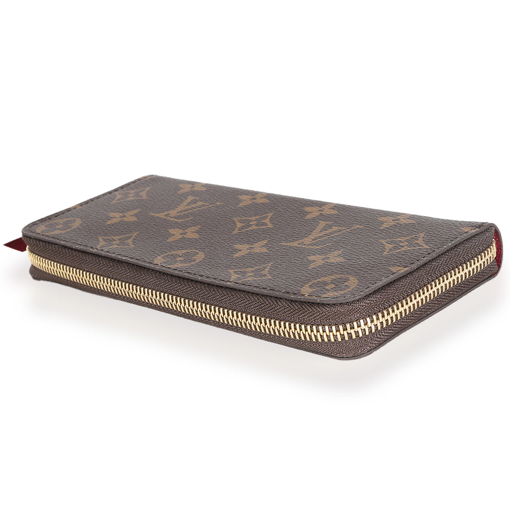 Louis Vuitton Fuchsia Monogram Canvas Clemence Wallet