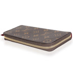 Louis Vuitton Fuchsia Monogram Canvas Clemence Wallet