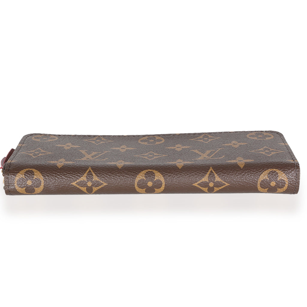 Louis Vuitton Fuchsia Monogram Canvas Clemence Wallet