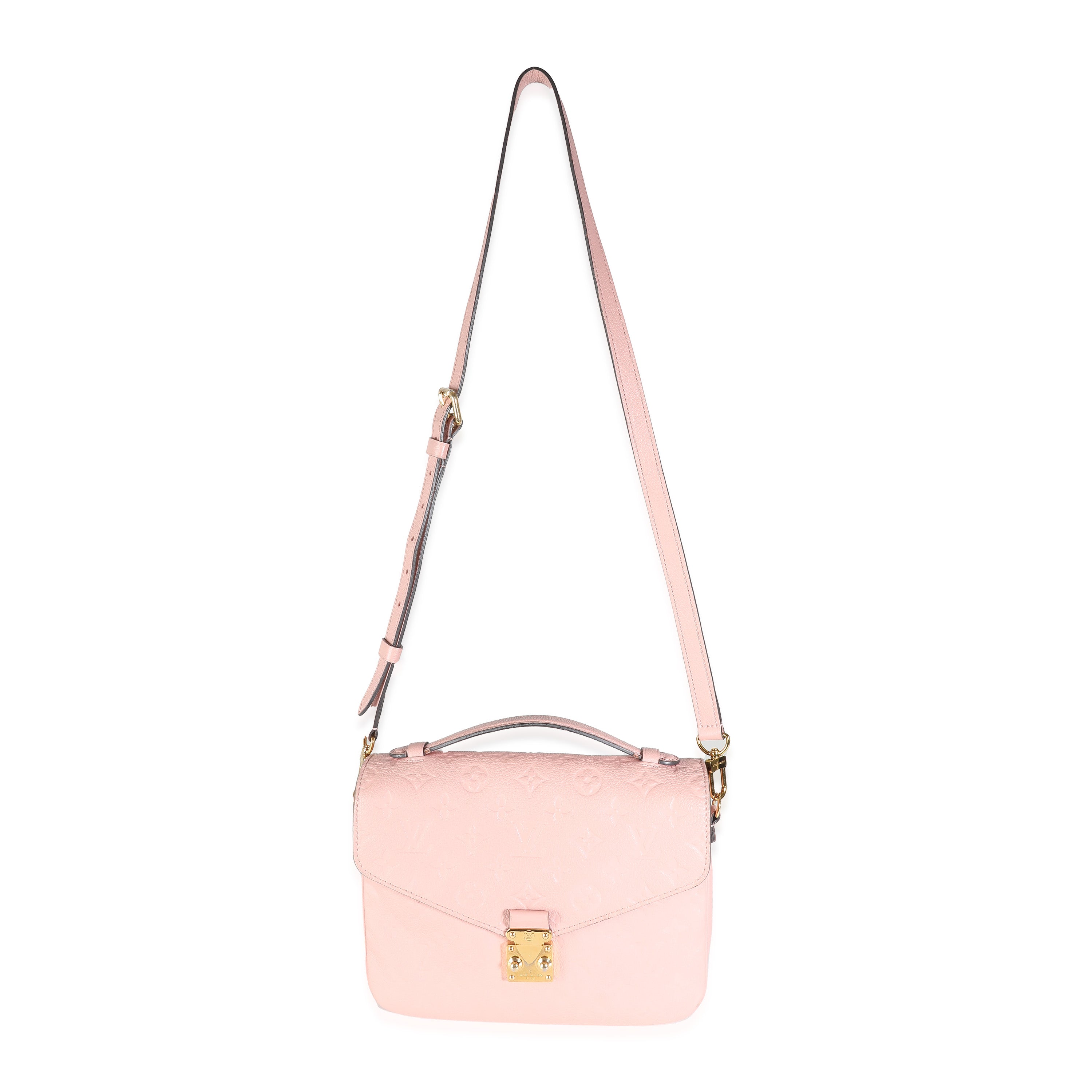 Louis Vuitton Rose Poudre Monogram Empreinte Pochette Metis