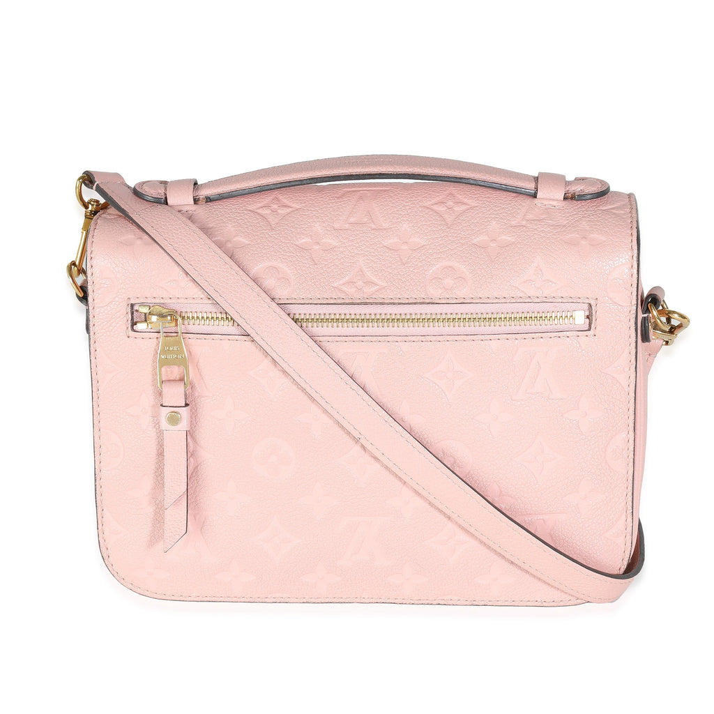 Louis Vuitton Rose Poudre Monogram Empreinte Pochette Metis