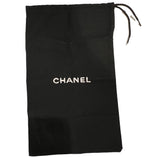 Chanel 2022 Black & White Enamel Gold Plated Logo Belt