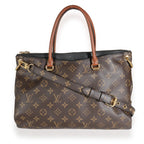 Louis Vuitton Black Monogram Canvas Pallas MM