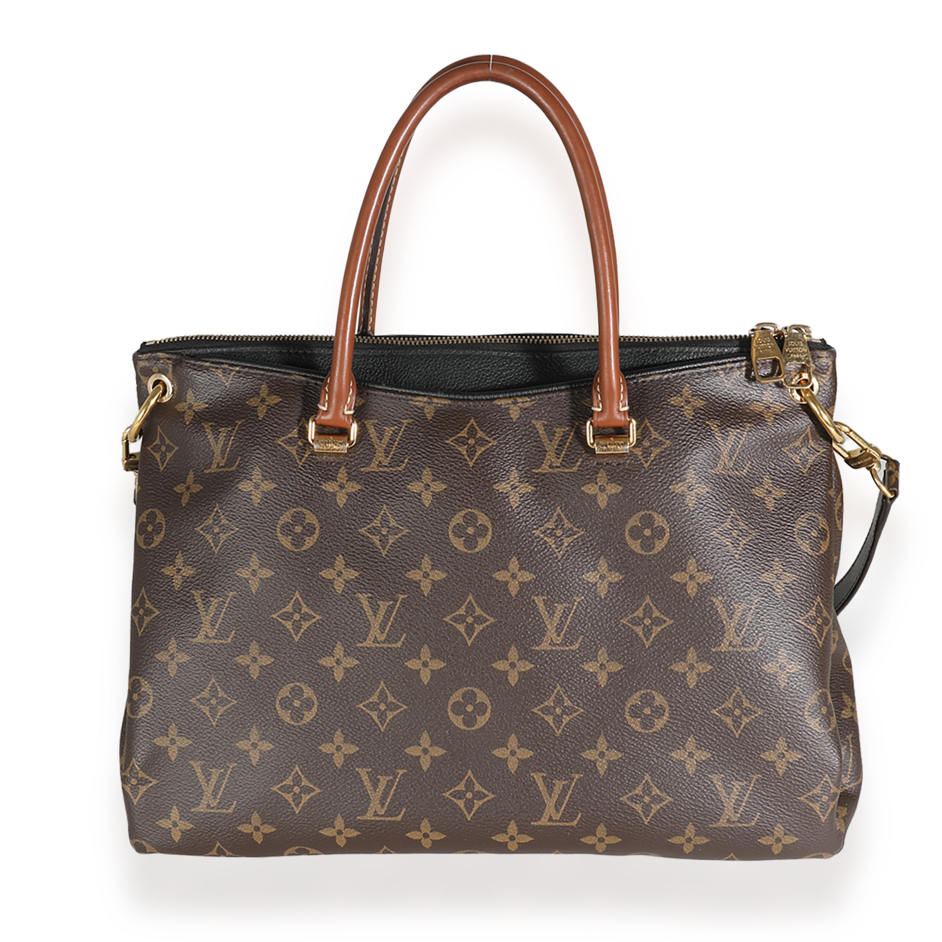 Louis Vuitton Black Monogram Canvas Pallas MM