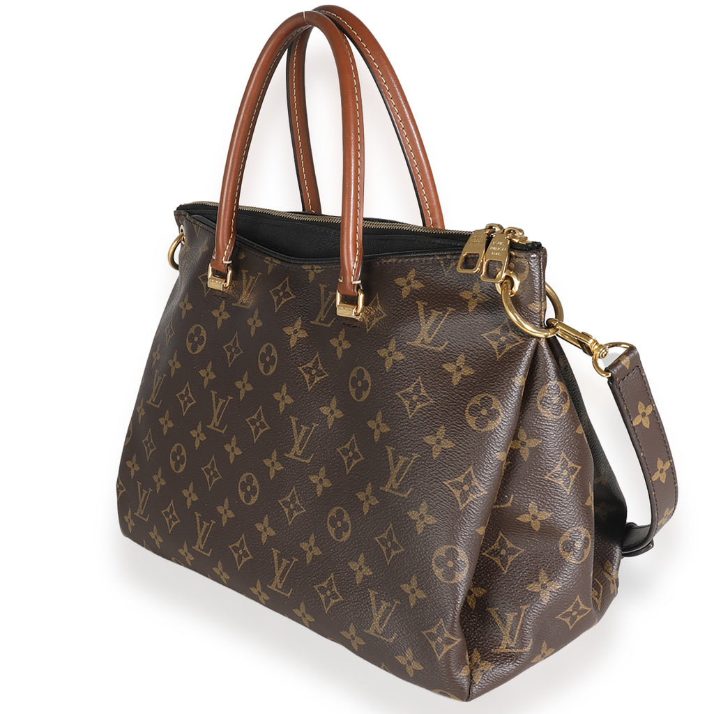 Louis Vuitton Black Monogram Canvas Pallas MM