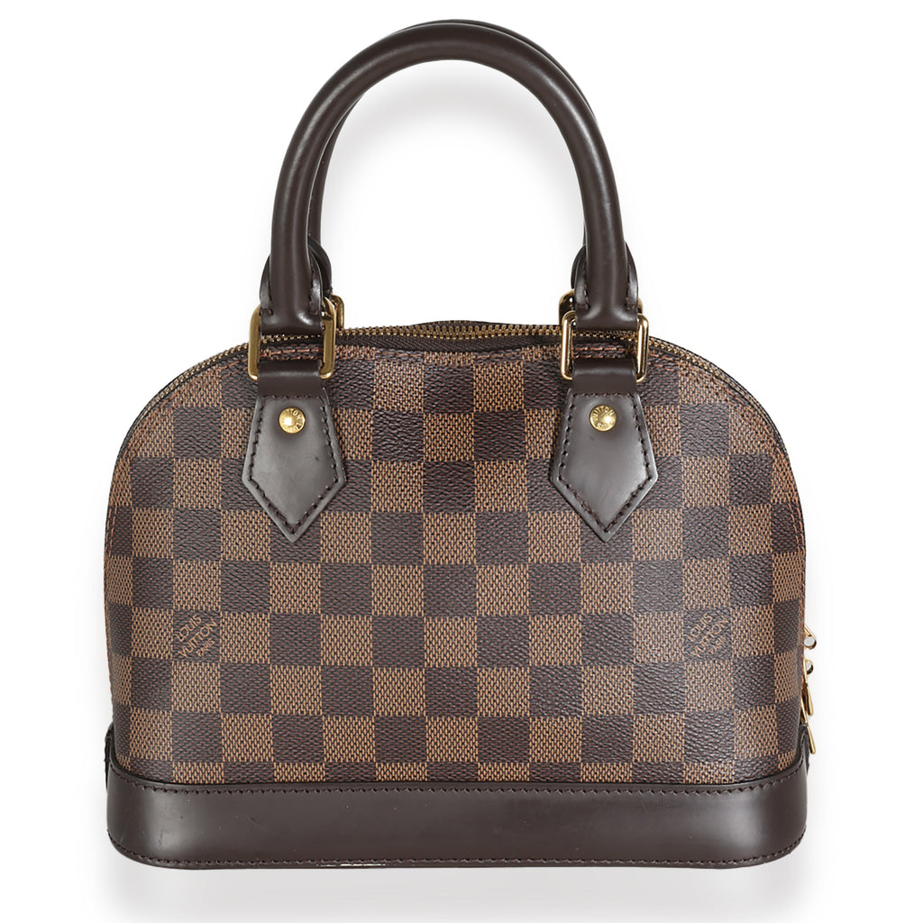 Louis Vuitton Damier Ebene Canvas Alma BB