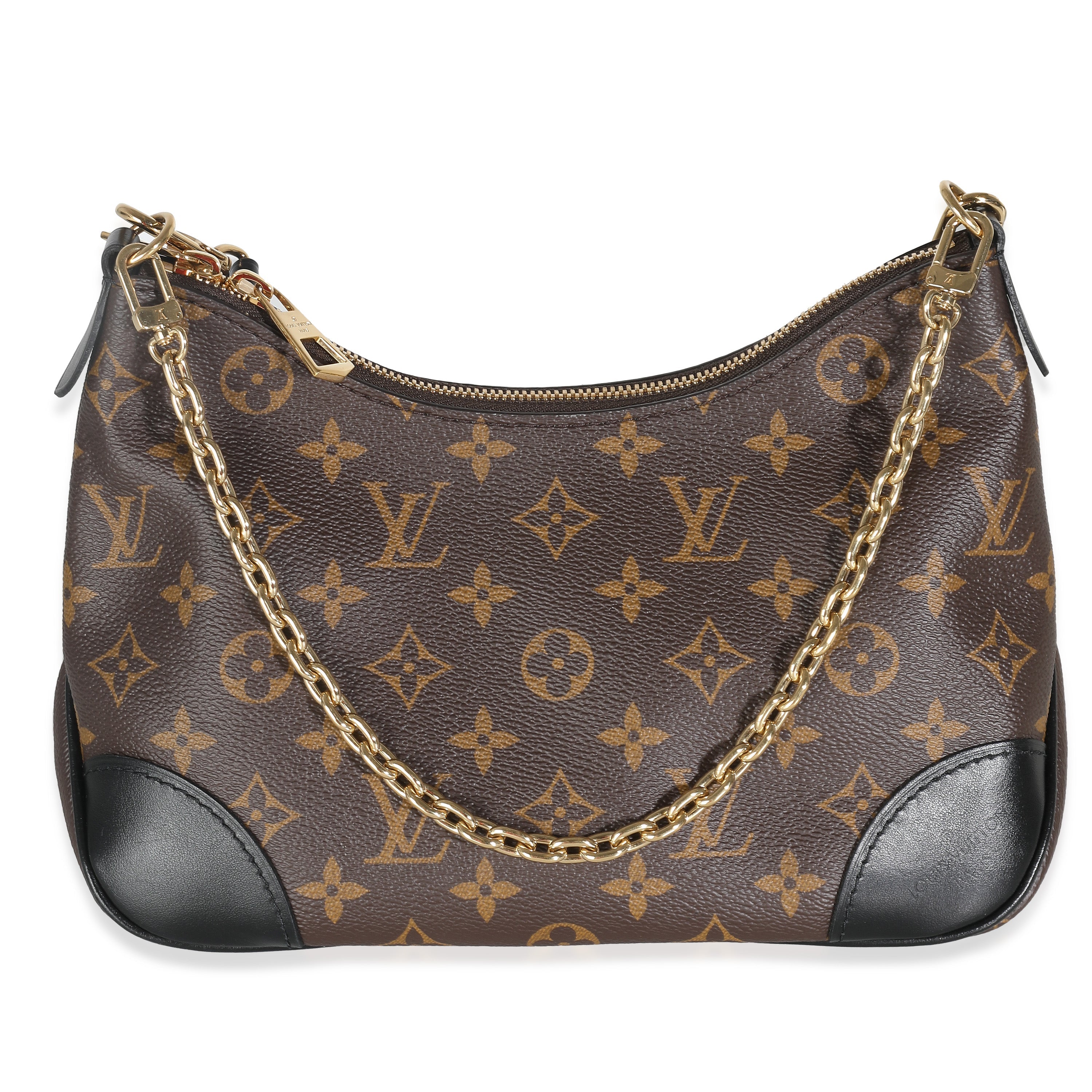Louis Vuitton Black Monogram Canvas Boulogne NM