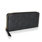 Louis Vuitton Black Empreinte Clemence Wallet