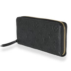 Louis Vuitton Black Empreinte Clemence Wallet