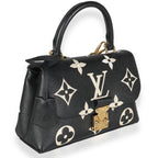 Louis Vuitton Black Beige Giant Empreinte Madeleine BB