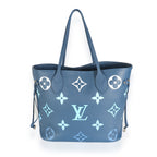 Louis Vuitton Degrade Bleu Monogram Giant Empreinte Neverfull MM