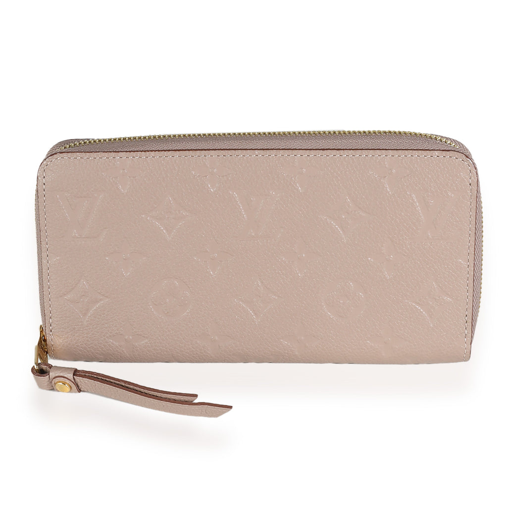 Louis Vuitton Tourterelle Monogram Empreinte Zippy Wallet