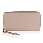 Louis Vuitton Tourterelle Monogram Empreinte Zippy Wallet
