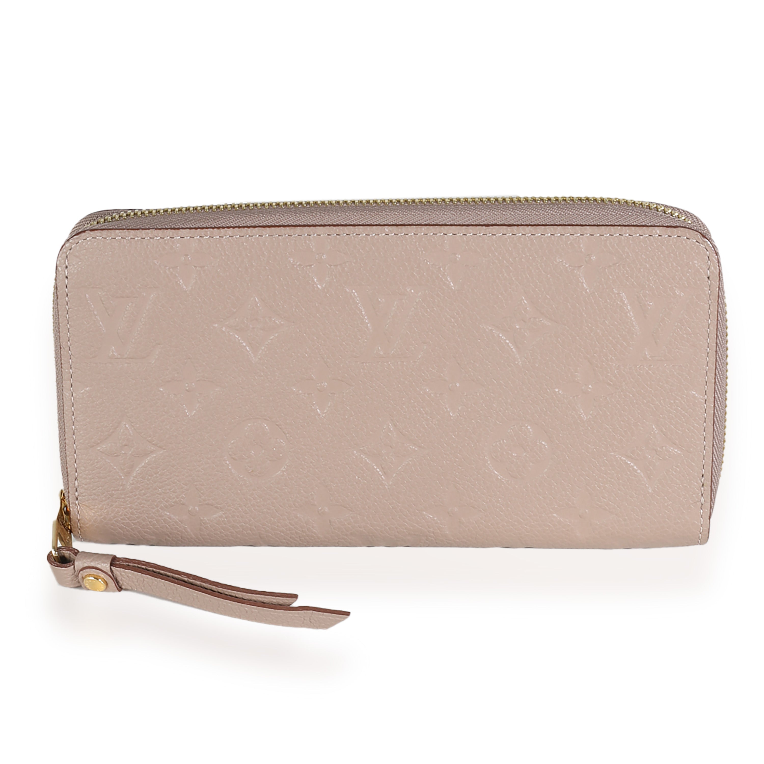 Louis Vuitton Tourterelle Monogram Empreinte Zippy Wallet