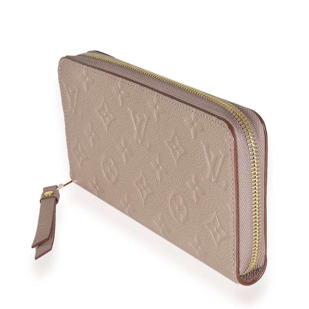 Louis Vuitton Tourterelle Monogram Empreinte Zippy Wallet
