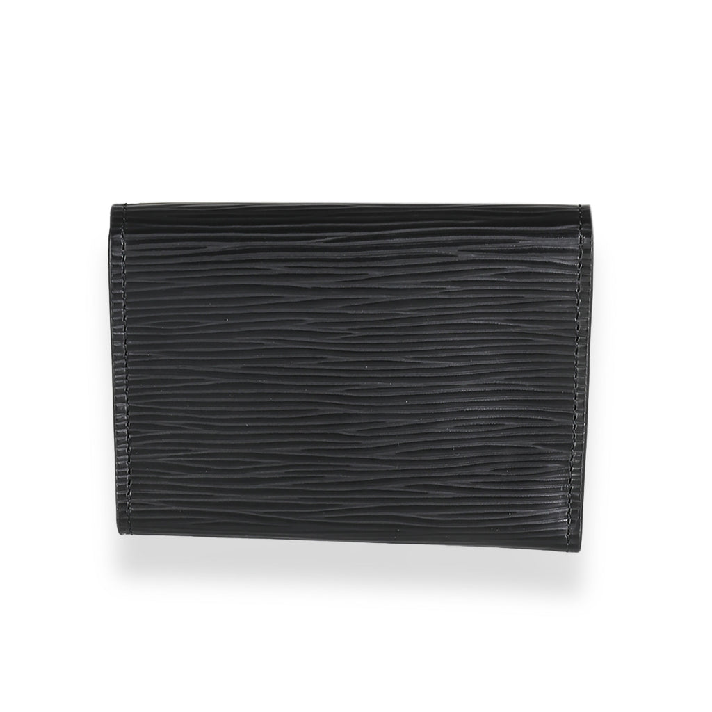 Louis Vuitton Black Epi Business Card Holder