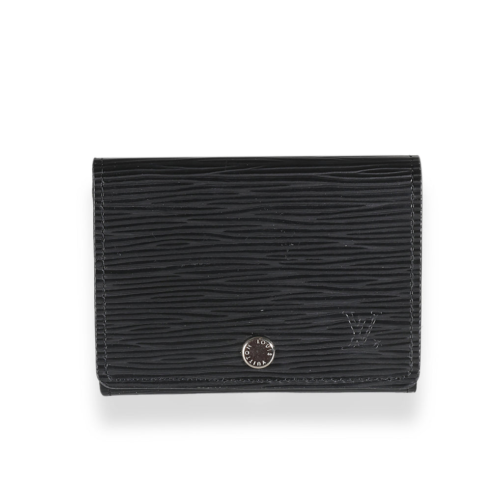 Louis Vuitton Black Epi Business Card Holder