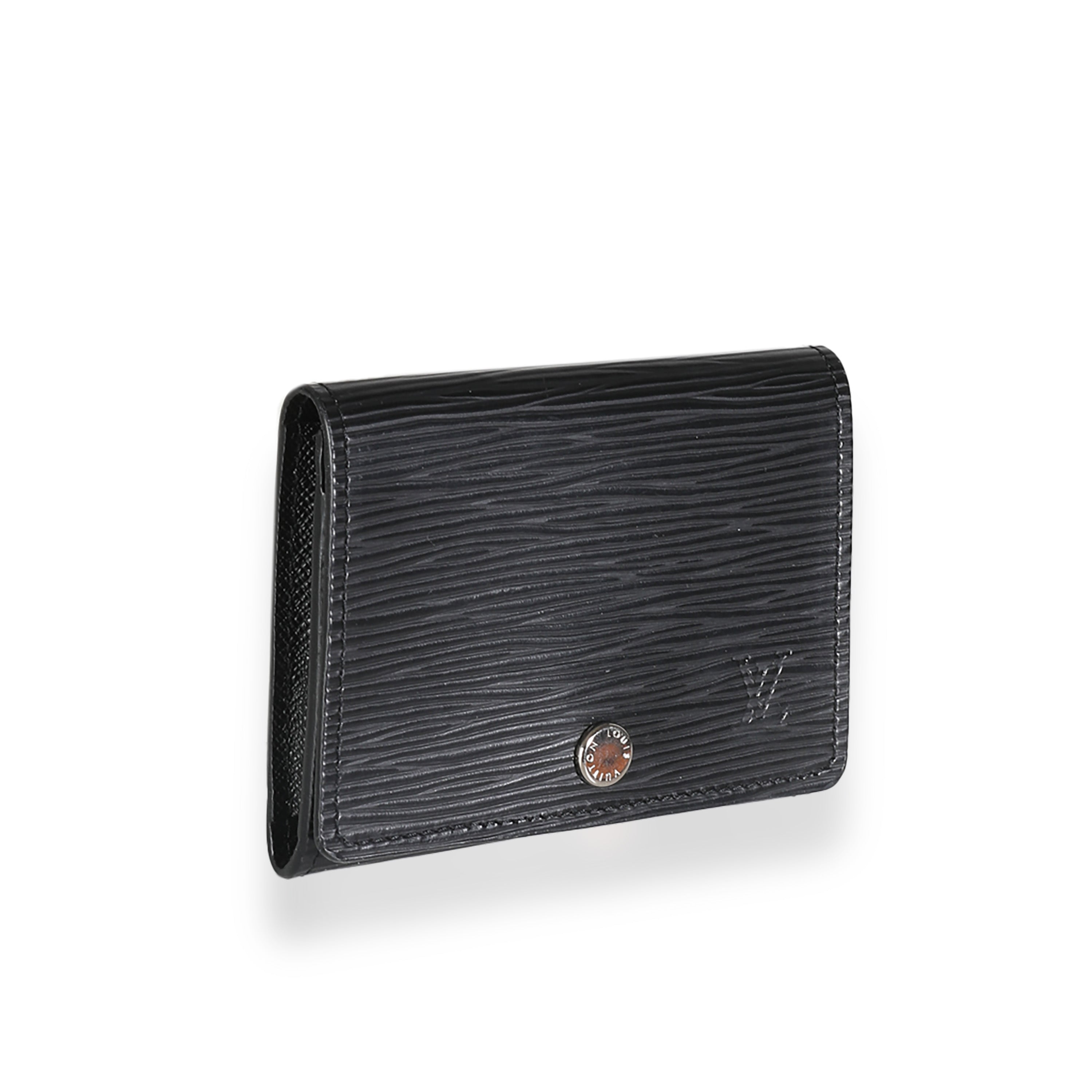Louis Vuitton Black Epi Business Card Holder