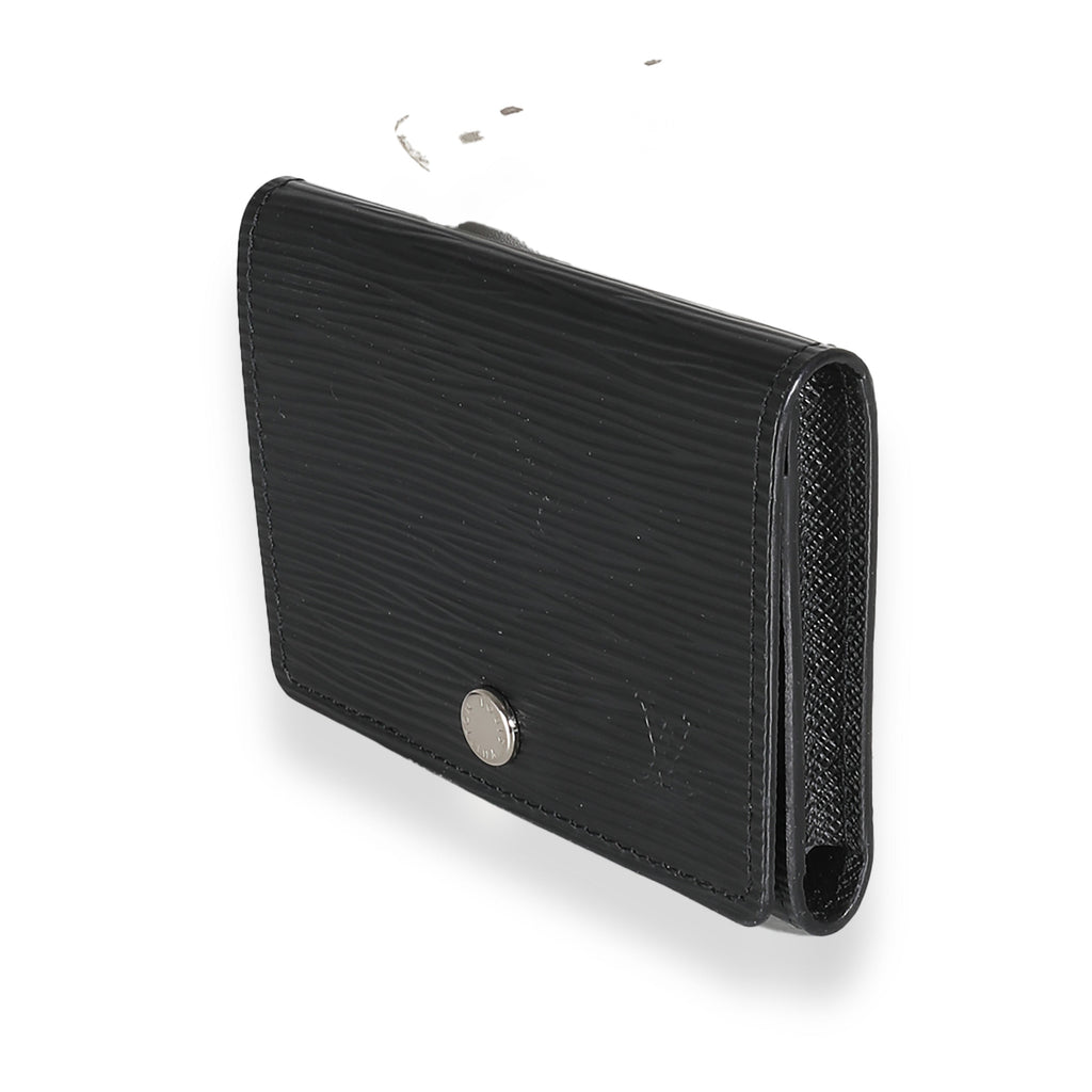 Louis Vuitton Black Epi Business Card Holder