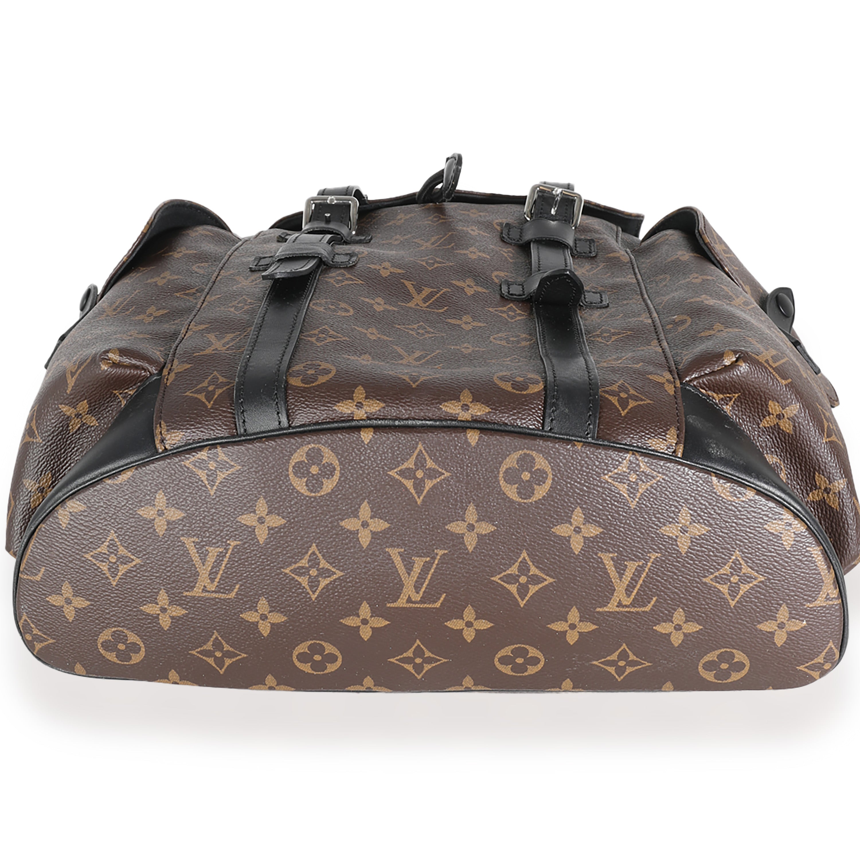 Louis Vuitton Monogram Macassar Canvas Christopher Backpack