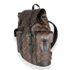 Louis Vuitton Monogram Macassar Canvas Christopher Backpack