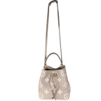 Louis Vuitton Tourterelle Creme Giant Monogram Empreinte NeoNoe MM