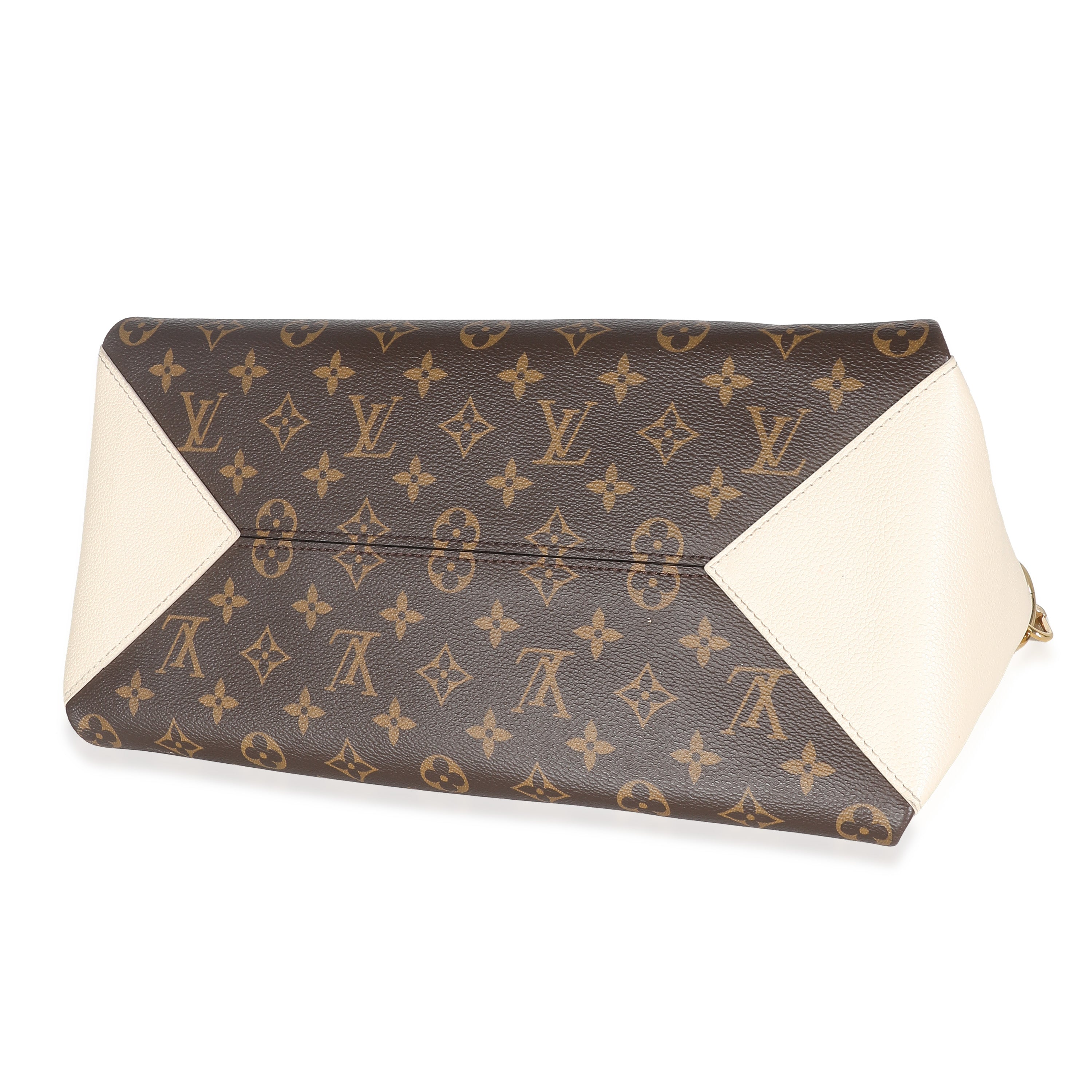 Louis Vuitton Cream Monogram Canvas Vendome MM