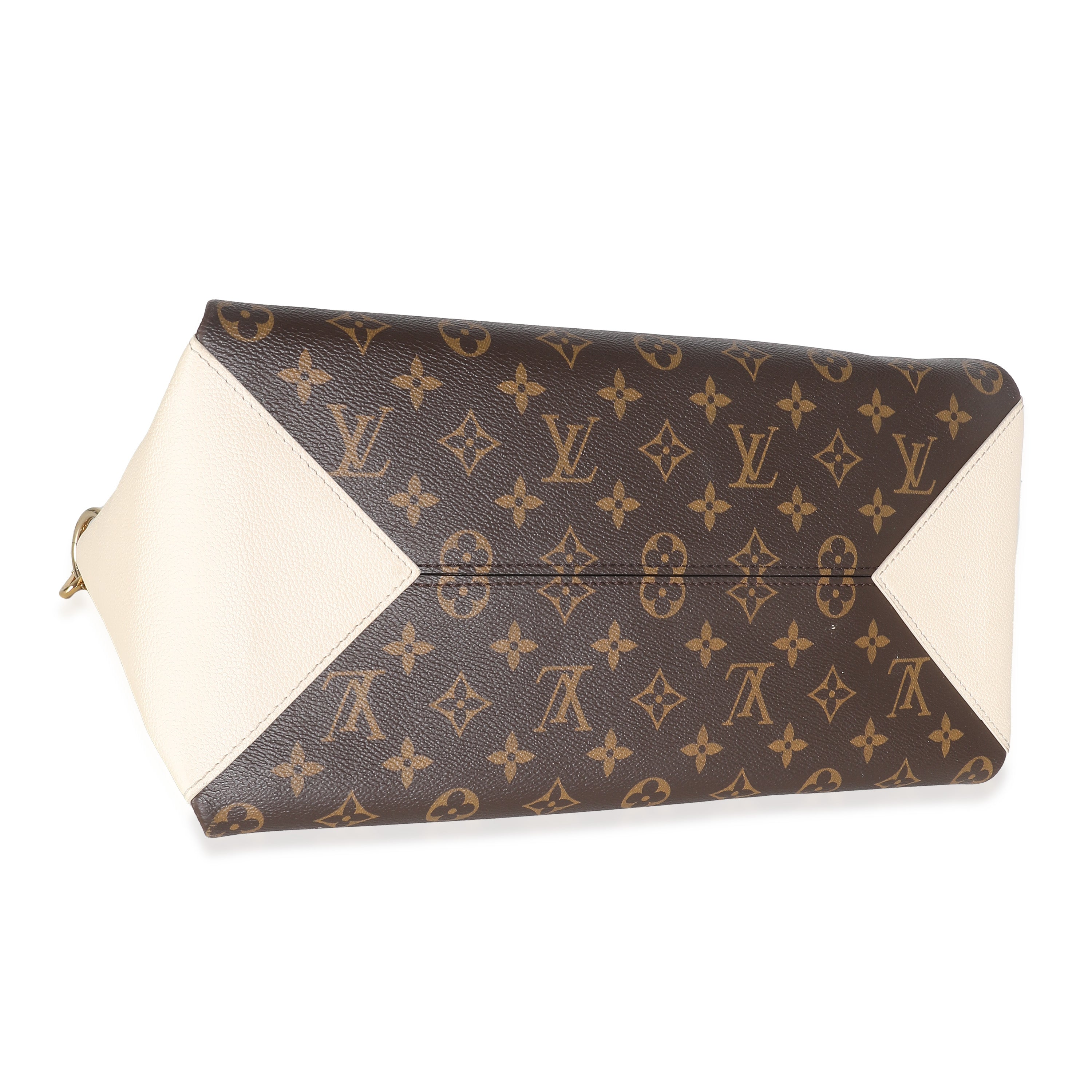 Louis Vuitton Cream Monogram Canvas Vendome MM