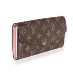 Louis Vuitton Rose Ballerine Monogram Canvas Sarah Wallet