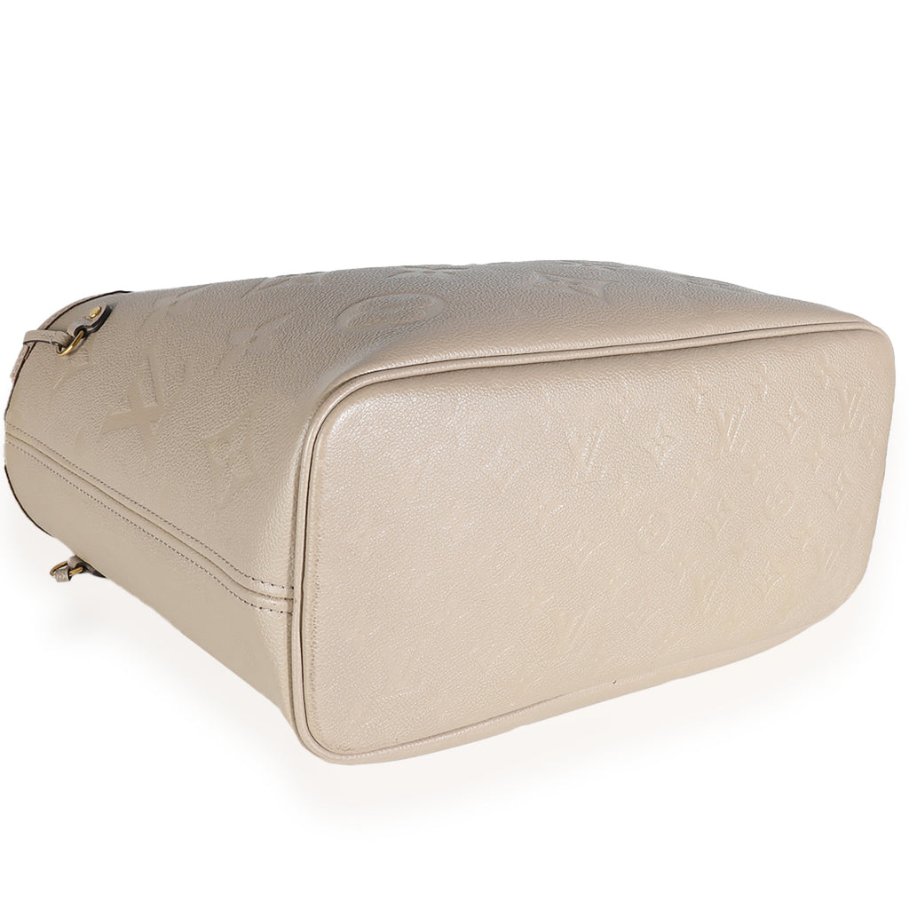 Louis Vuitton Turtledove Monogram Empreinte Neverfull MM