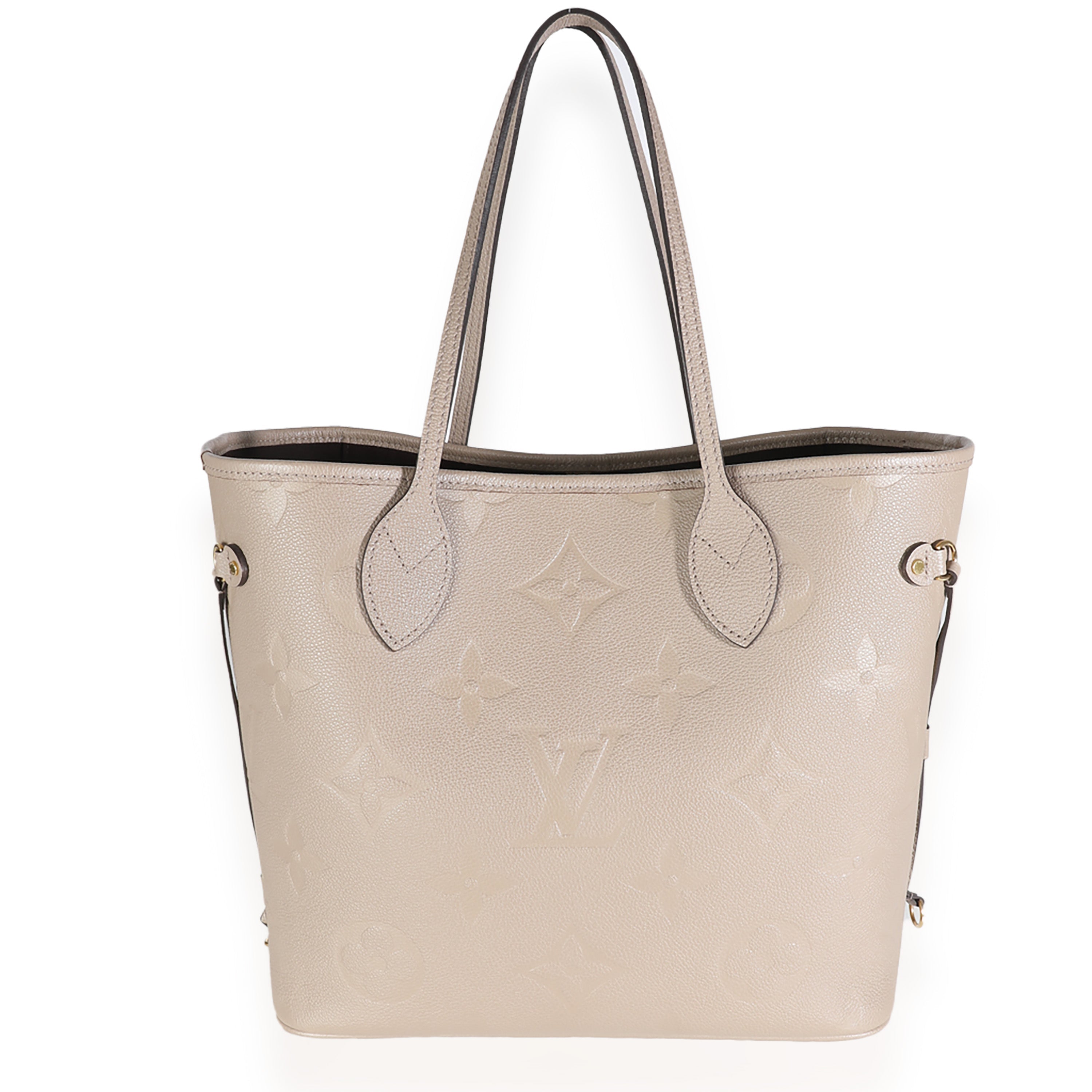 Louis Vuitton Turtledove Monogram Empreinte Neverfull MM
