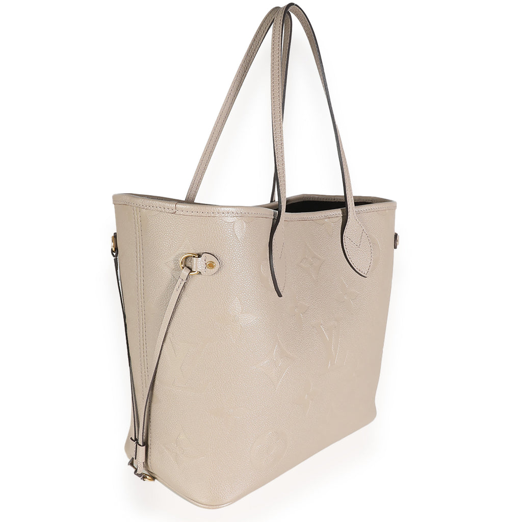 Louis Vuitton Turtledove Monogram Empreinte Neverfull MM