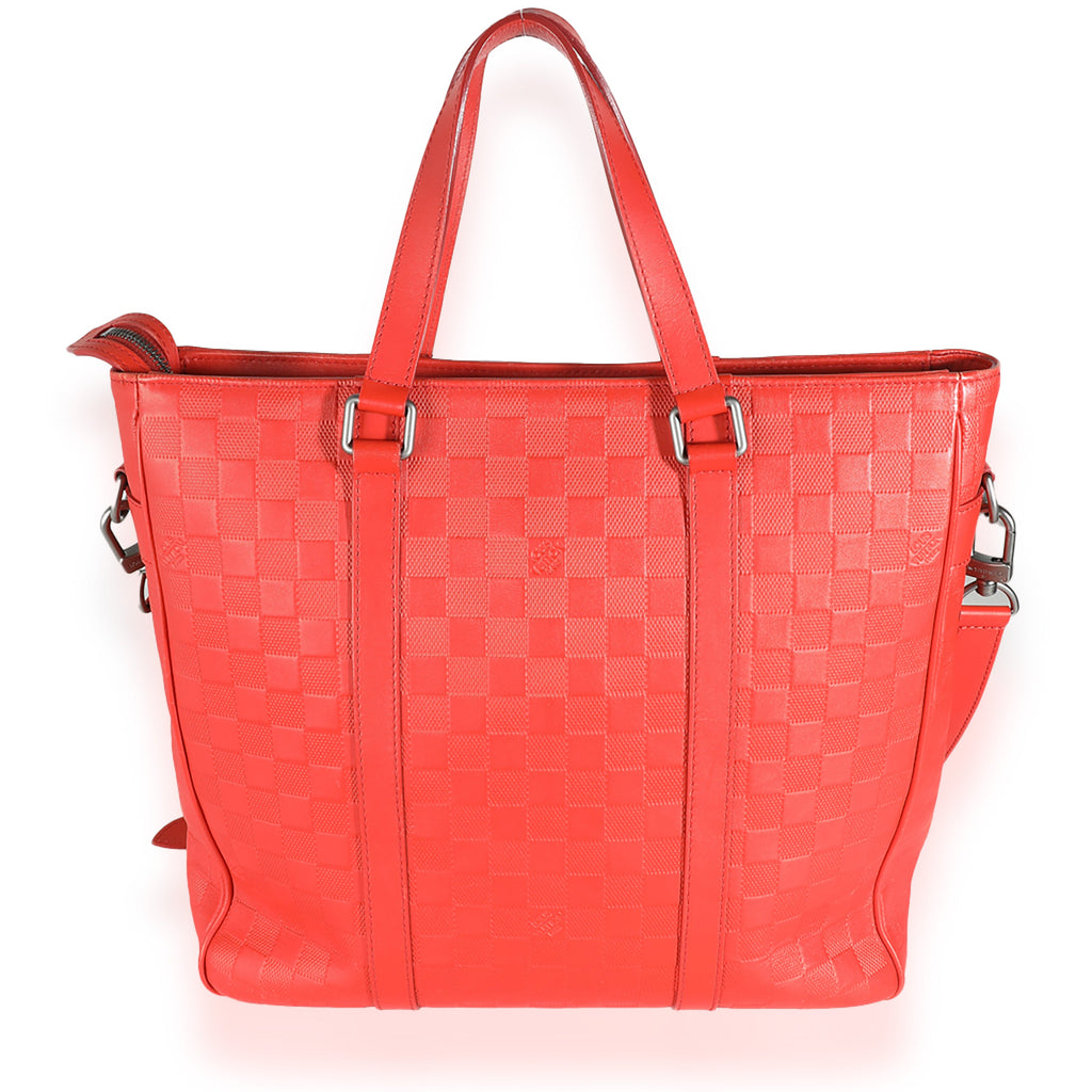Louis Vuitton Red Damier Infini Tadao