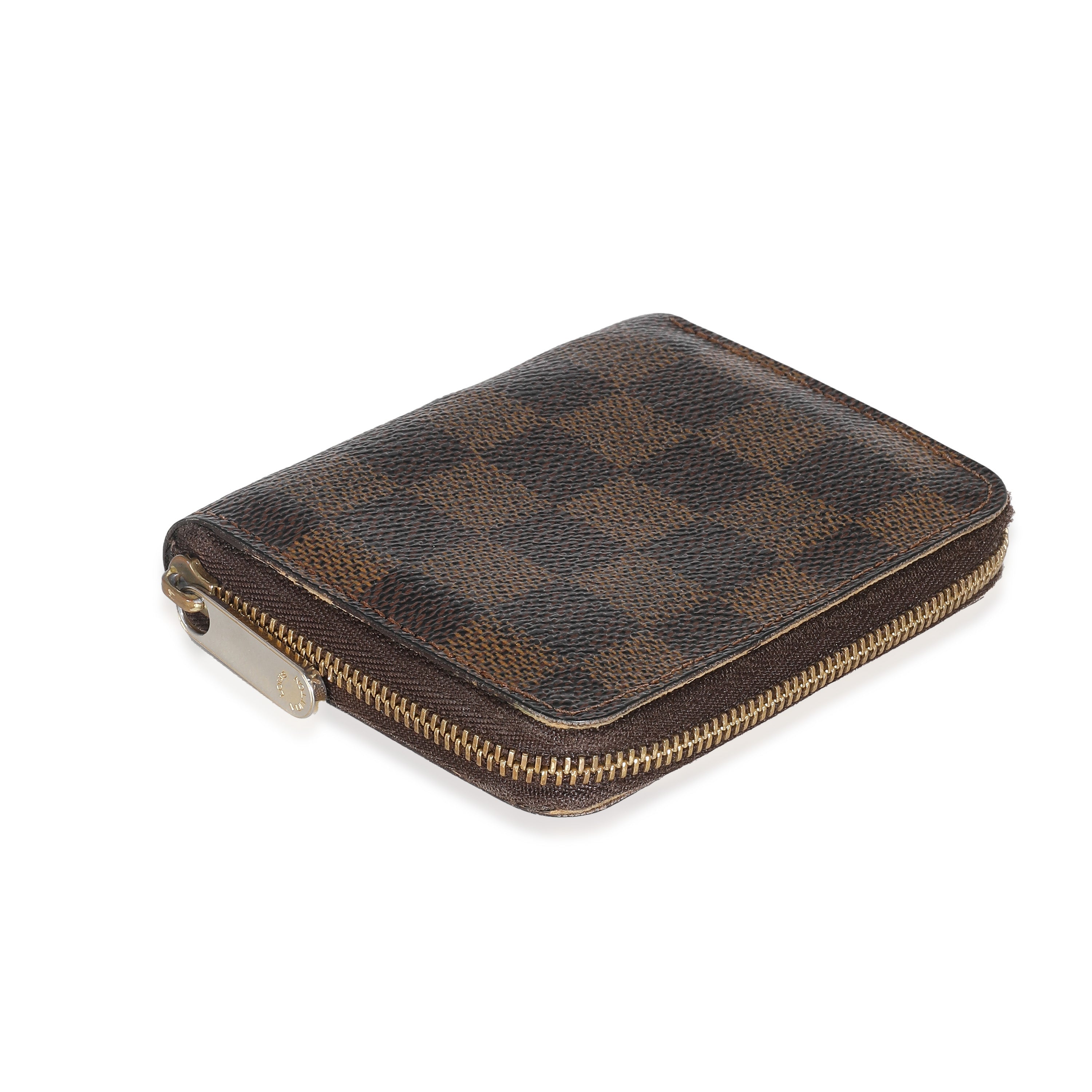 Louis Vuitton Damier Ebene Canvas Zippy Coin Purse